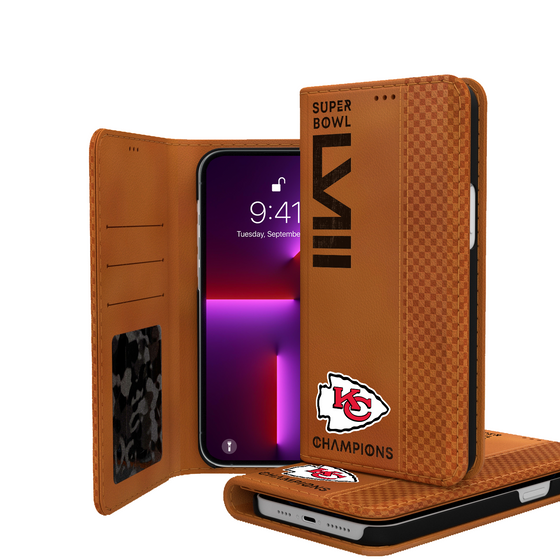 Kansas City Chiefs 2024 Super Bowl Folio Phone Case-0