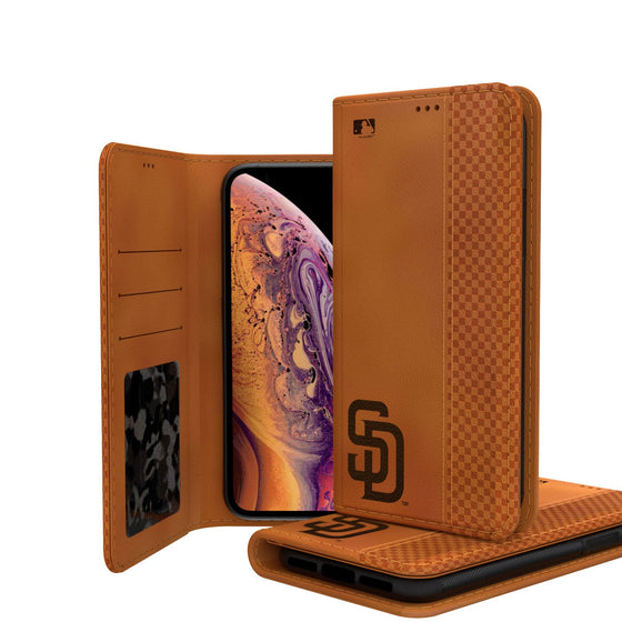 San Diego Padres Woodburned Folio Case - 757 Sports Collectibles