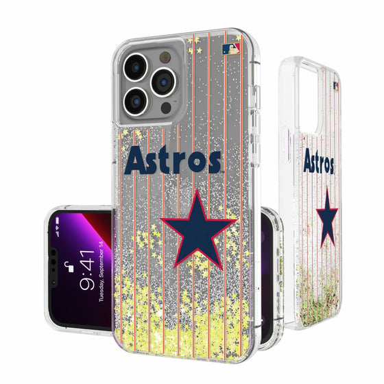 Houston Astros 1975-1981 - Cooperstown Collection Pinstripe Gold Glitter Case - 757 Sports Collectibles
