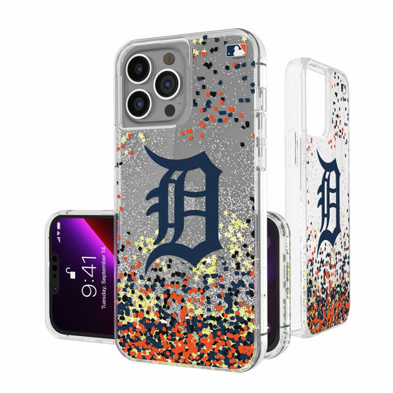 Detroit Tigers Confetti Gold Glitter Case - 757 Sports Collectibles