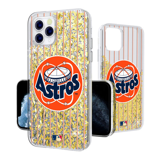 Houston Astros 1977-1998 - Cooperstown Collection Pinstripe Gold Glitter Case - 757 Sports Collectibles