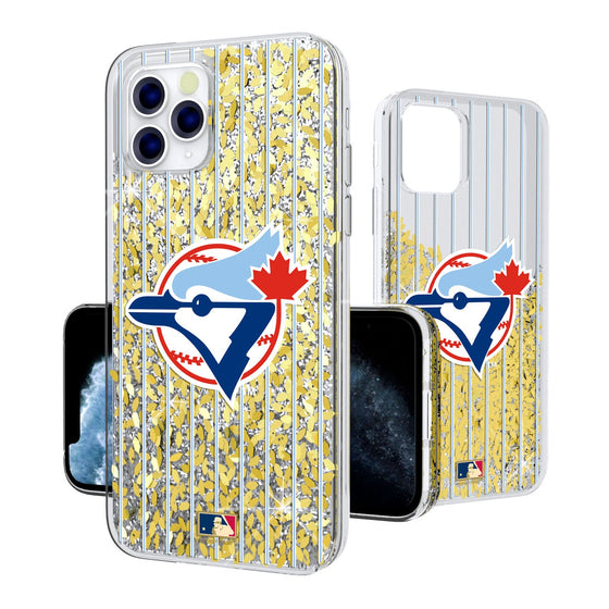 Toronto Blue Jays 1977-1988 - Cooperstown Collection Pinstripe Gold Glitter Case - 757 Sports Collectibles