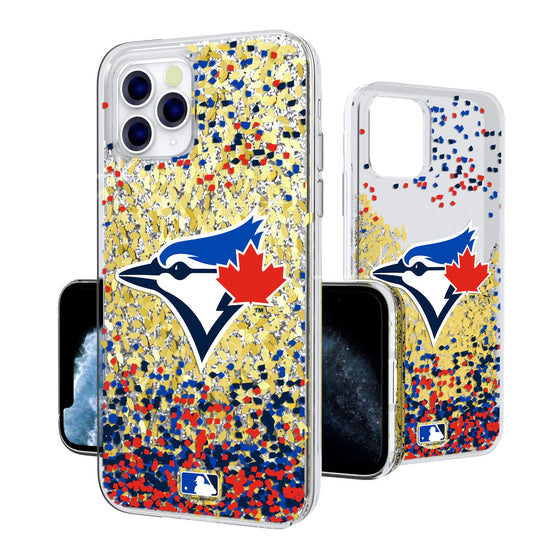 Toronto Blue Jays Confetti Gold Glitter Case - 757 Sports Collectibles