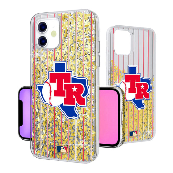 Texas Rangers 1981-1983 - Cooperstown Collection Pinstripe Gold Glitter Case - 757 Sports Collectibles