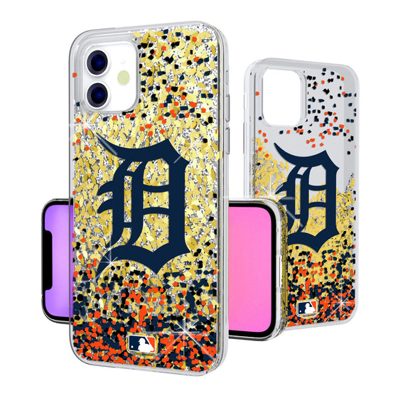 Detroit Tigers Confetti Gold Glitter Case - 757 Sports Collectibles