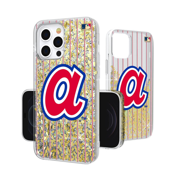 Atlanta Braves 1972-1980 - Cooperstown Collection Pinstripe Gold Glitter Case - 757 Sports Collectibles