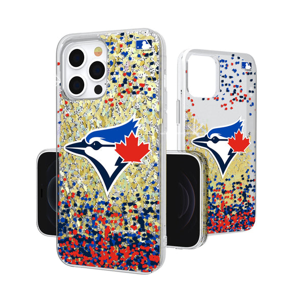Toronto Blue Jays Confetti Gold Glitter Case - 757 Sports Collectibles