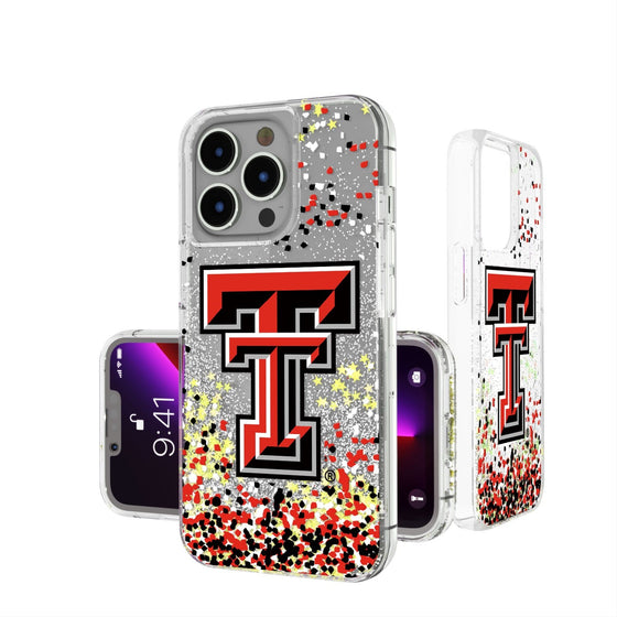 Texas Tech Red Raiders Confetti Glitter Case-0