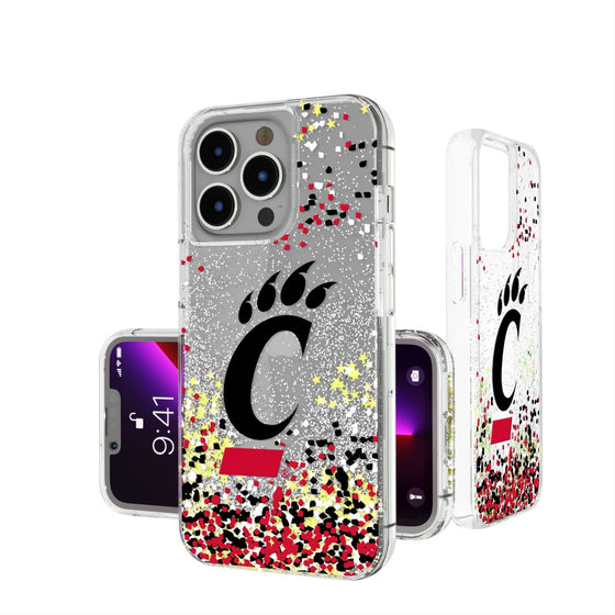 Cincinnati Bearcats Confetti Glitter Case-0