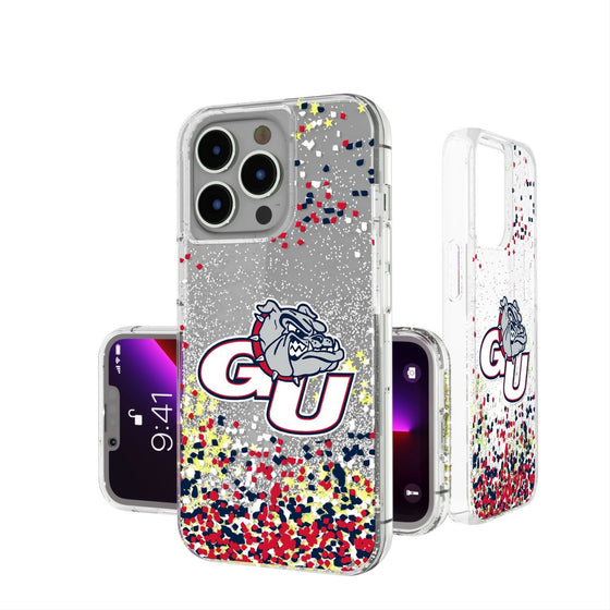 Gonzaga Bulldogs Confetti Glitter Case-0