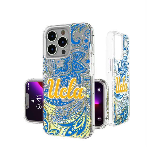 UCLA Bruins Paisley Glitter Case-0