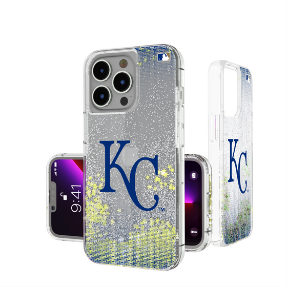 Kansas City Royals Linen Glitter Phone Case-0