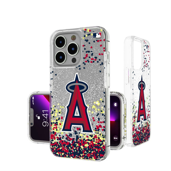 Los Angeles Angels Confetti Gold Glitter Case - 757 Sports Collectibles