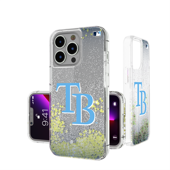 Tampa Bay Rays Linen Glitter Phone Case-0