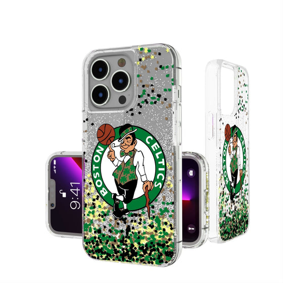 Boston Celtics Confetti Glitter Case-0