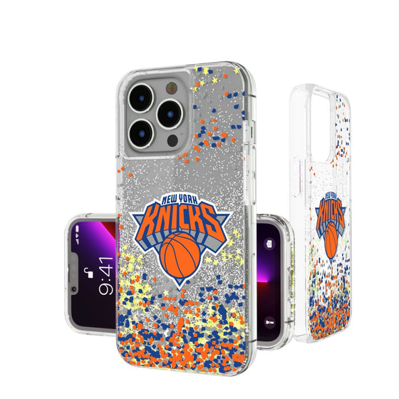 New York Knicks Confetti Glitter Case-0