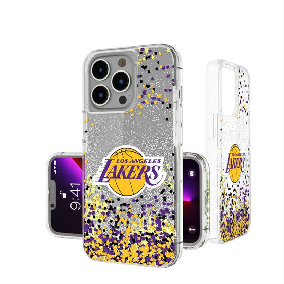 Los Angeles Lakers Confetti Glitter Case-0