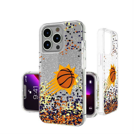 Phoenix Suns Confetti Glitter Case-0