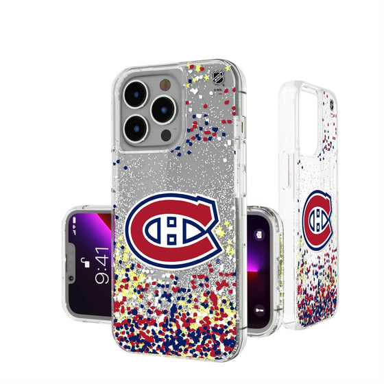 Montreal Canadiens Confetti Glitter Case-0