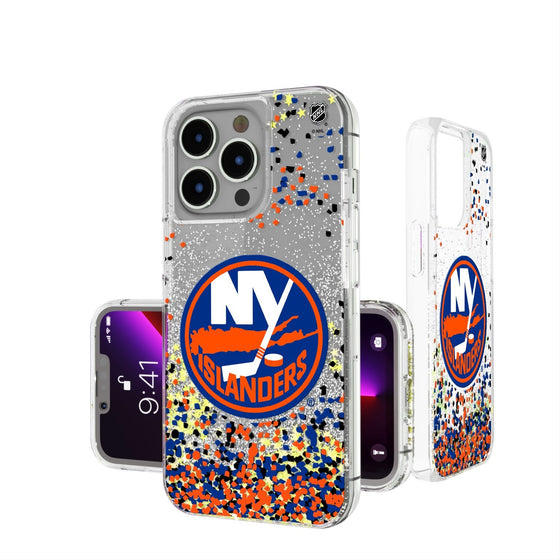 New York Islanders Confetti Glitter Case-0