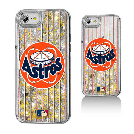 Houston Astros 1977-1998 - Cooperstown Collection Pinstripe Gold Glitter Case - 757 Sports Collectibles