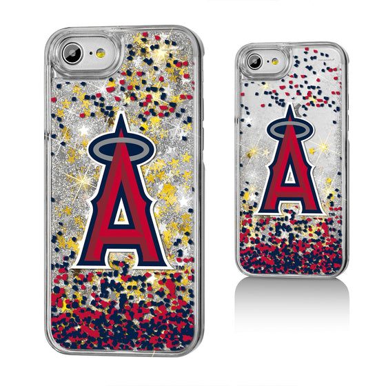Los Angeles Angels Confetti Gold Glitter Case - 757 Sports Collectibles
