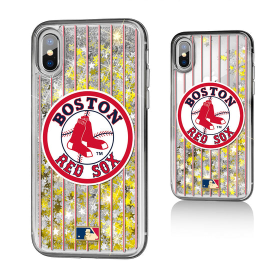 Boston Red Sox 1976-2008 - Cooperstown Collection Pinstripe Gold Glitter Case - 757 Sports Collectibles