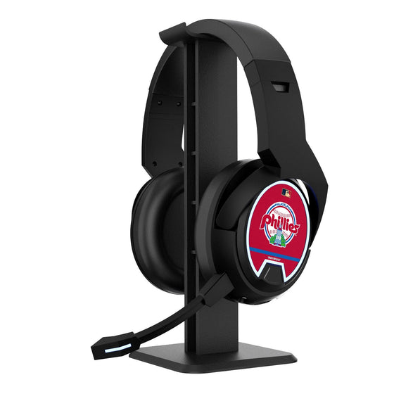 Philadelphia Phillies 1984-1991 - Cooperstown Collection Stripe Gaming Headphones - 757 Sports Collectibles