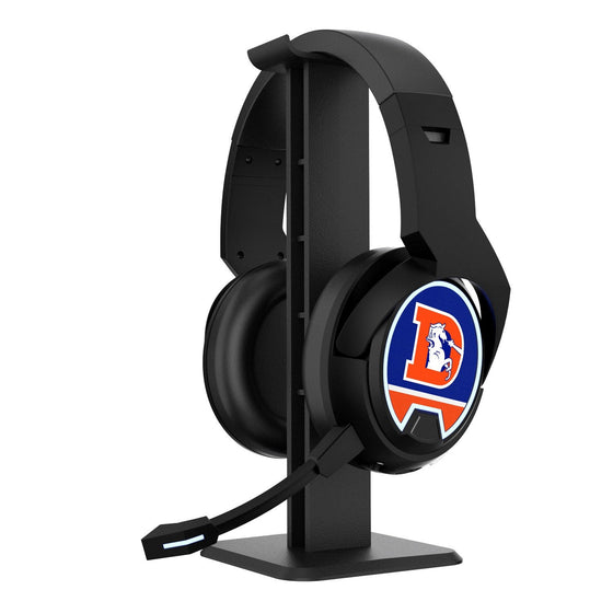 Denver Broncos 1993-1996 Historic Collection Stripe Gaming Headphones - 757 Sports Collectibles