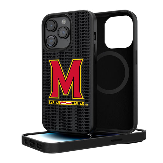 Maryland Terrapins Blackletter Magnetic Case-0