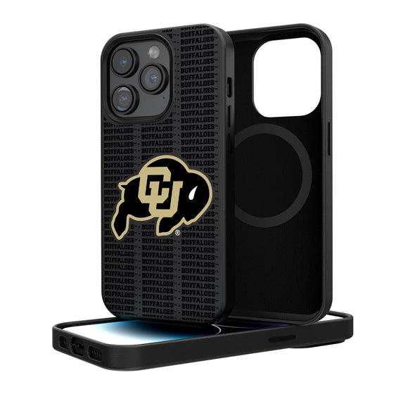 Colorado Buffaloes Blackletter Magnetic Case-0