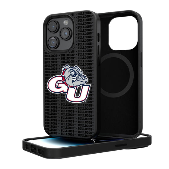 Gonzaga Bulldogs Blackletter Magnetic Case-0