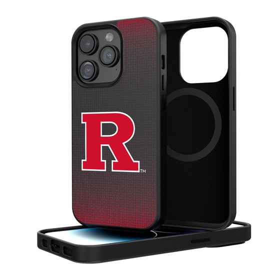 Rutgers Scarlet Knights Linen Magnetic Phone Case-0