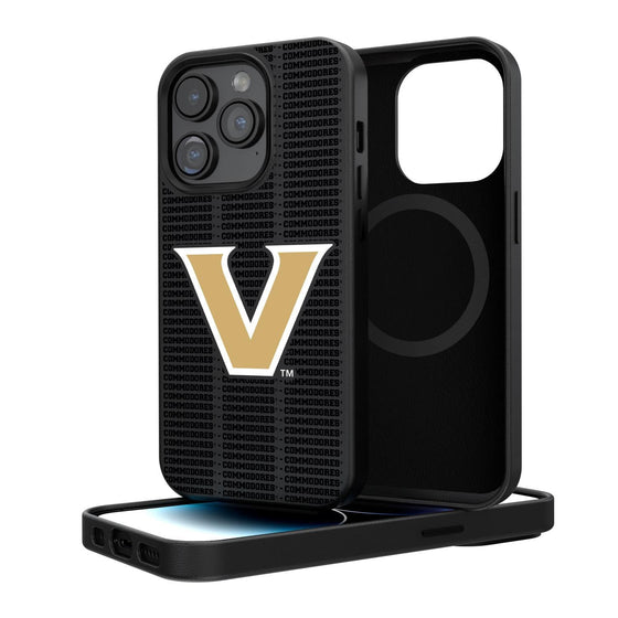 Vanderbilt Commodores Blackletter Magnetic Case-0