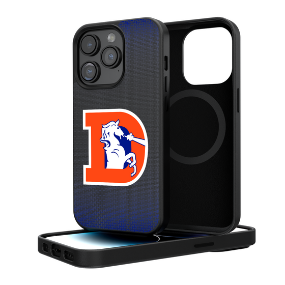 Denver Broncos 1993-1996 Historic Collection Linen Magnetic Phone Case-0