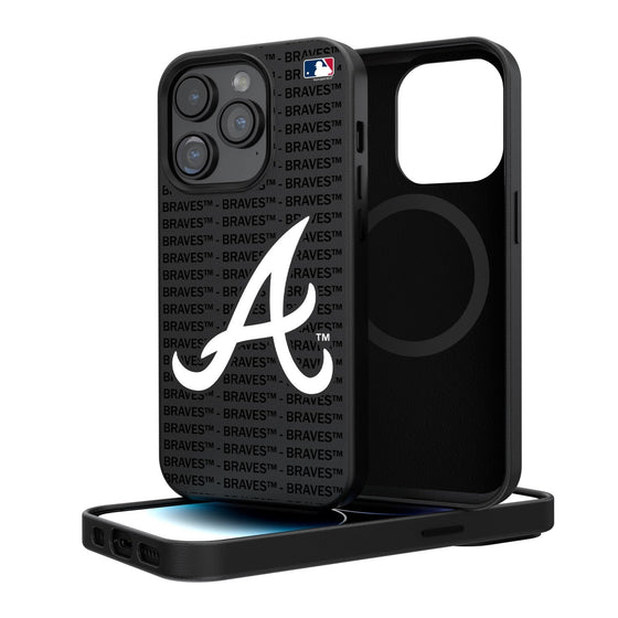 Atlanta Braves Blackletter Magnetic Case - 757 Sports Collectibles