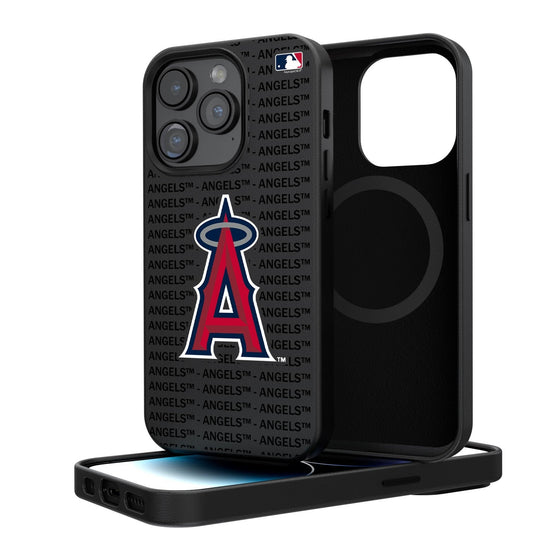 Los Angeles Angels Blackletter Magnetic Case - 757 Sports Collectibles