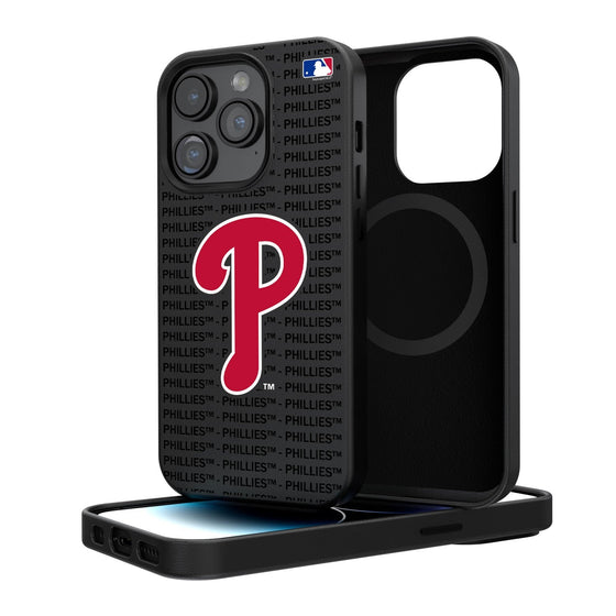 Philadelphia Phillies Blackletter Magnetic Case - 757 Sports Collectibles