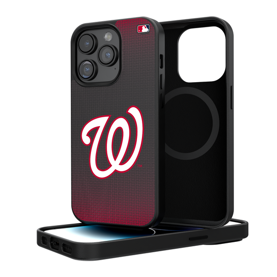 Washington Nationals Linen Magnetic Phone Case-0