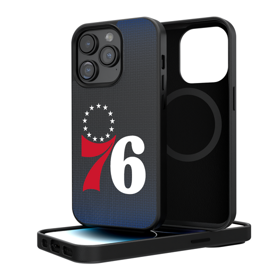 Philadelphia 76ers Linen Magnetic Phone Case-0