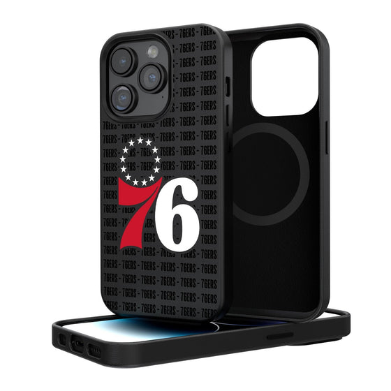 Philadelphia 76ers Blackletter Magnetic Case-0