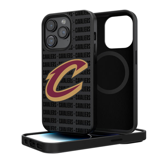 Cleveland Cavaliers Blackletter Magnetic Case-0