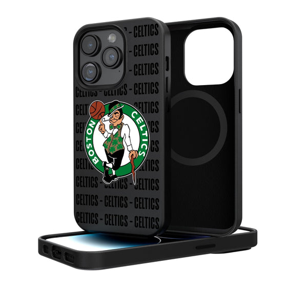 Boston Celtics Blackletter Magnetic Case-0