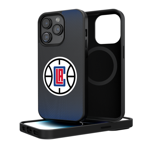 Los Angeles Clippers Linen Magnetic Phone Case-0