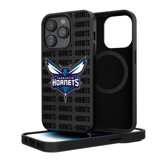 Charlotte Hornets Blackletter Magnetic Case-0