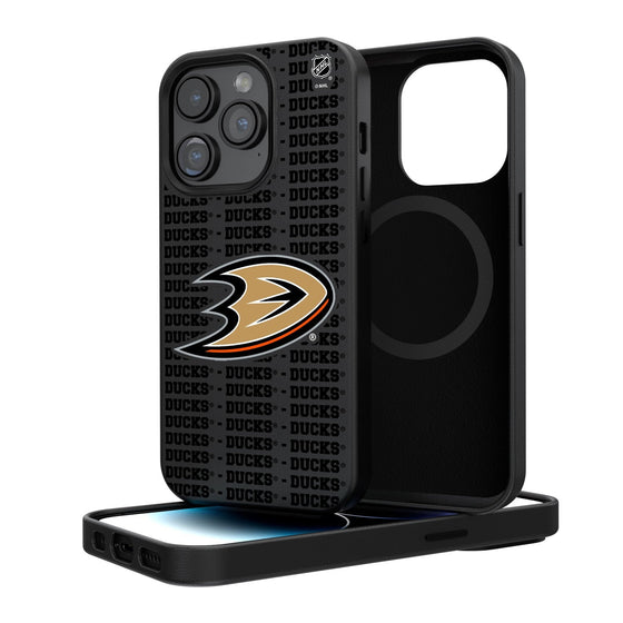 Anaheim Ducks Blackletter Magnetic Case-0