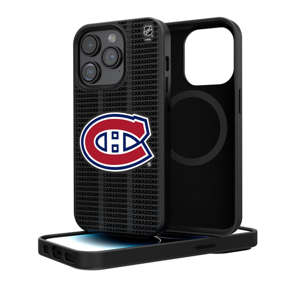 Montreal Canadiens Blackletter Magnetic Case-0