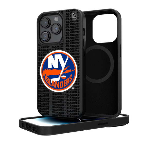 New York Islanders Blackletter Magnetic Case-0