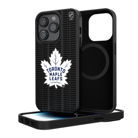 Toronto Maple Leafs Blackletter Magnetic Case-0