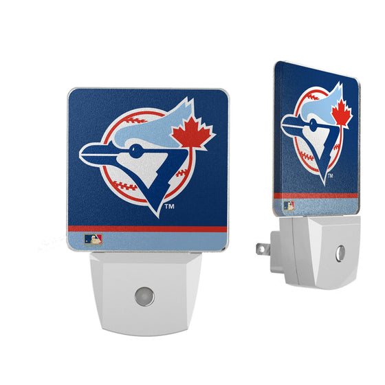 Toronto Blue Jays 1977-1988 - Cooperstown Collection Stripe Night Light 2-Pack - 757 Sports Collectibles